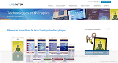 Desktop Screenshot of life-system.fr